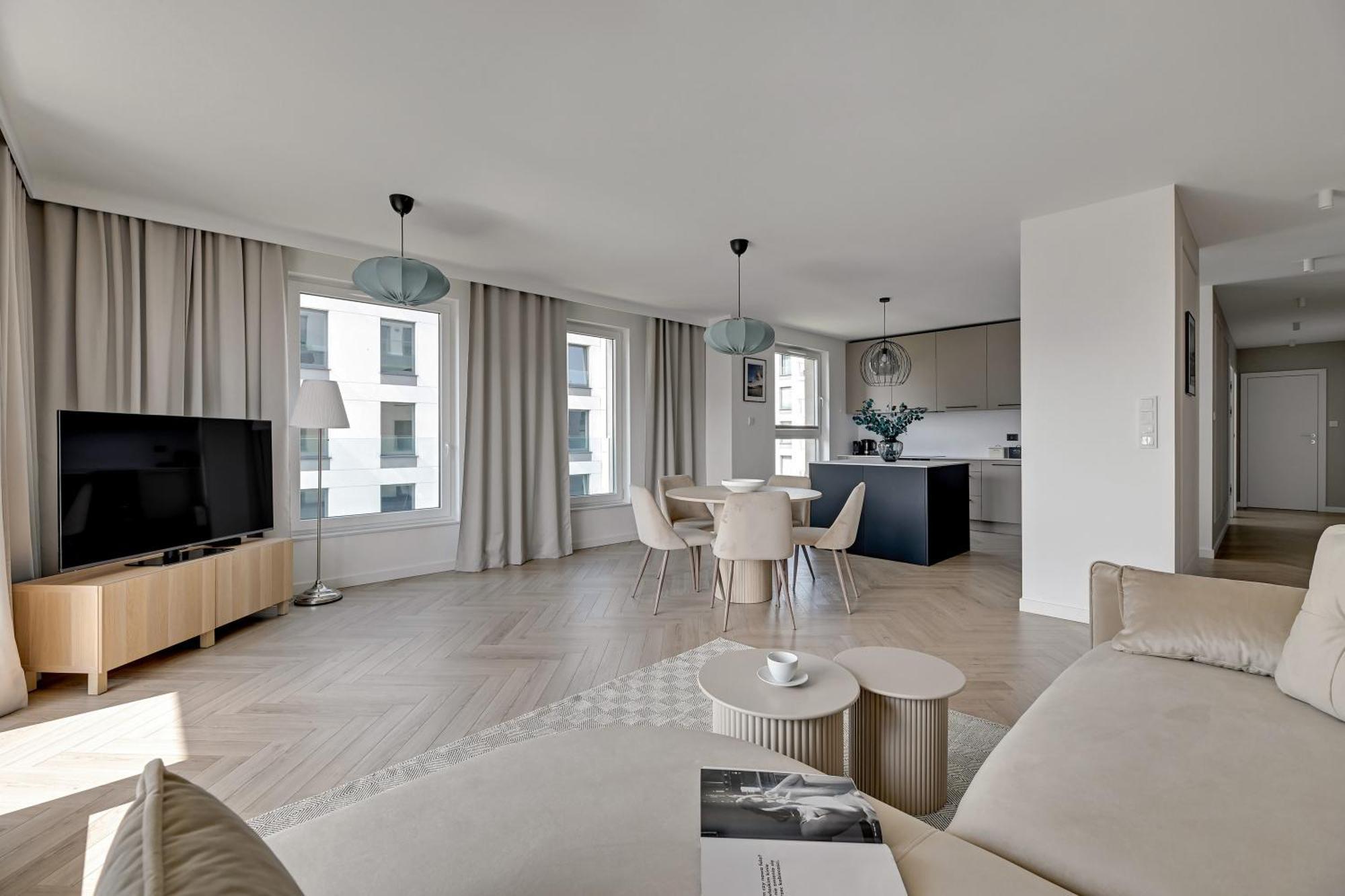 Przystan Letnica Seaside By Downtown Apartments 格但斯克 外观 照片