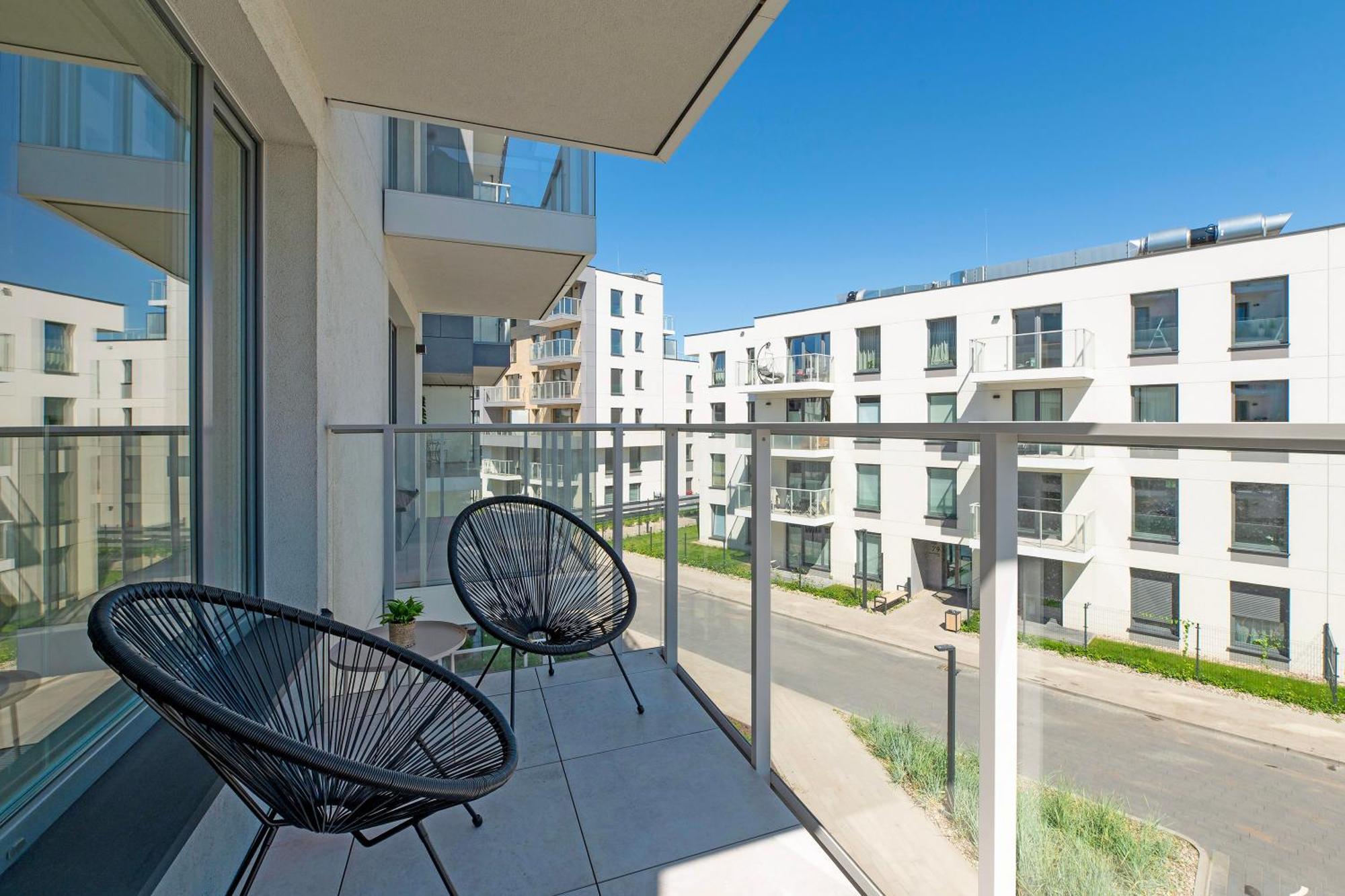 Przystan Letnica Seaside By Downtown Apartments 格但斯克 客房 照片